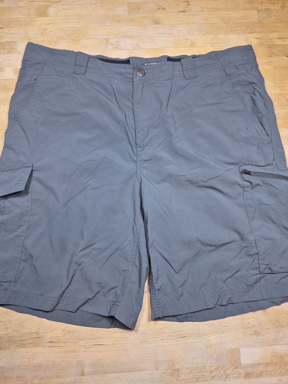 Men's Cargo Shorts in Slate Gray — Lightweight Outdoor Utility